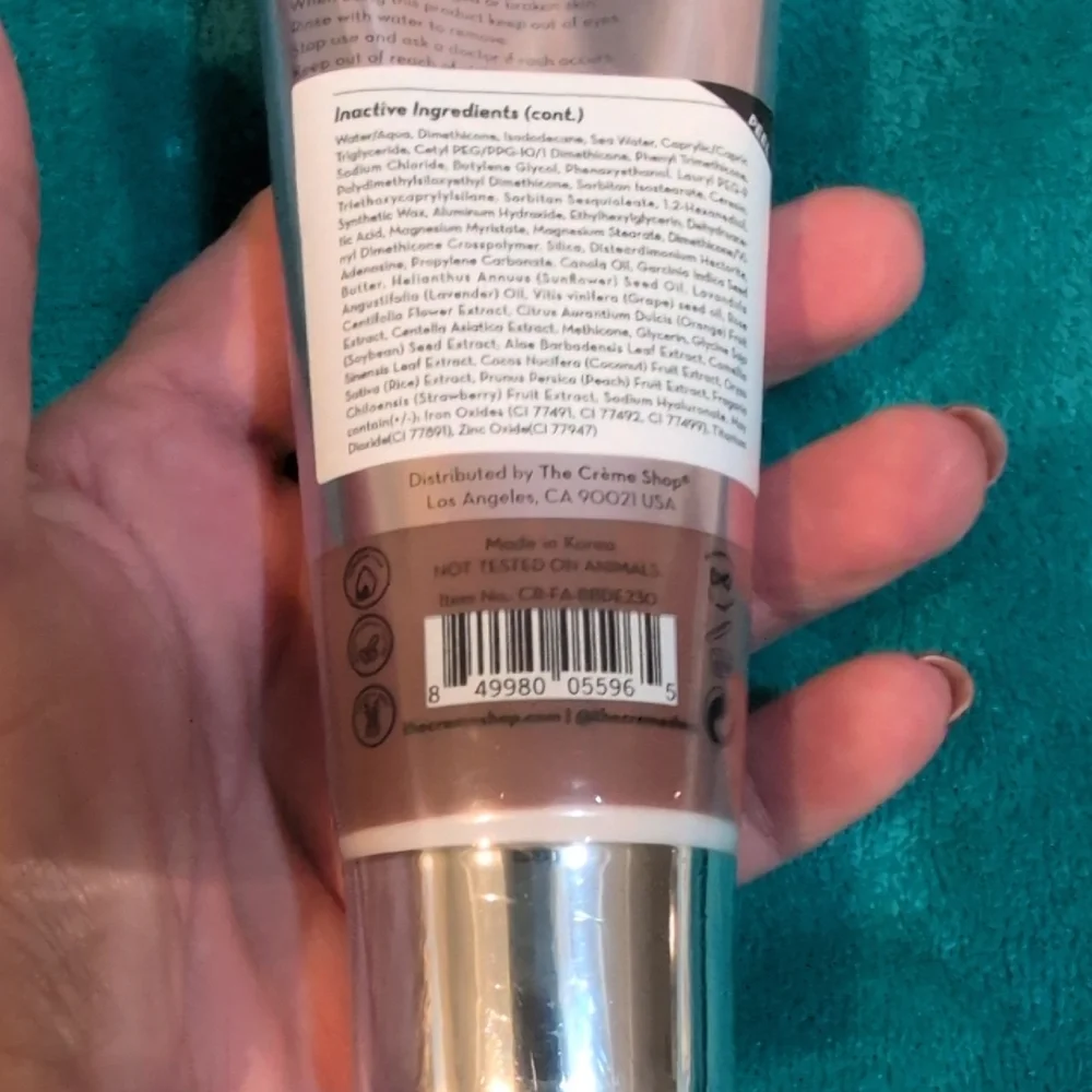 The Crème Shop CC Crème - Deep 230 SPF30 Foundation Sealed
